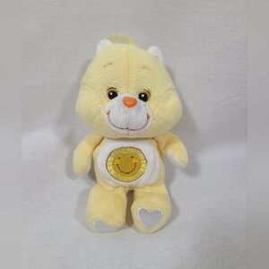 Care Bears Funshine bear 8" plush 2002 - Pre owned